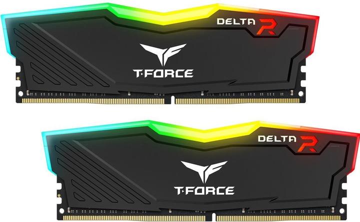 Immagine prodotto Team Electronic T-Force DELTA RGB DDR4 (2 x 8GB, 3200 MHz, DDR4-RAM, DIMM)