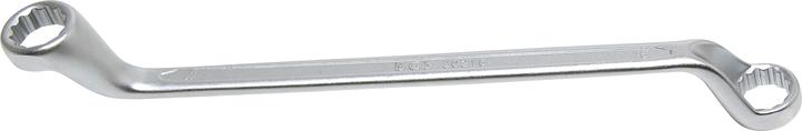 Actual product image BGS Double Ring Spanner deep offset ends 16 x 17 mm (17 mm, 16 mm)