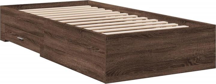 Image du produit VidaXL Cadre de lit avec tiroirs (90 x 190 cm)