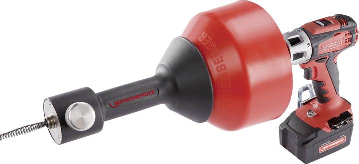 Immagine prodotto Rothenberger Scovolino elettrico ROSPIMATIC CL Gr Lunghezza spirale 7,5 m Spirale Ø 8 mm (1 pz.)