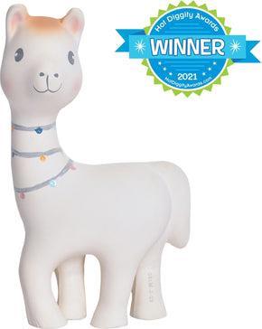 Actual product image Tikiri Rattle llama Lilith
