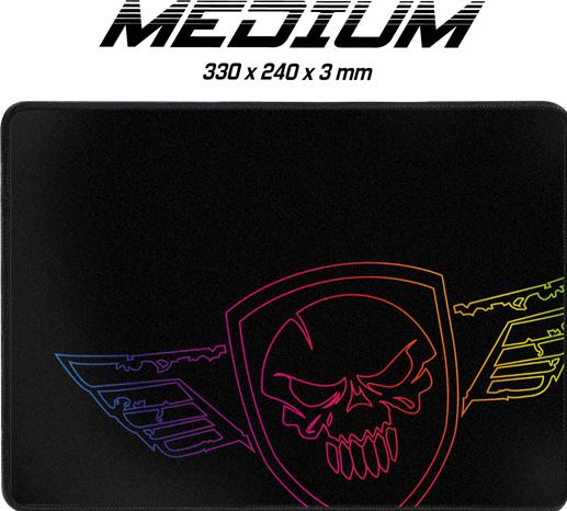 Actual product image Spirit Of Gamer Tapis De Souris Darkskull - M (Noir) (M)