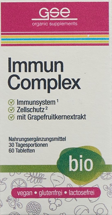 Produktbild GSE Immun Complex Bio Tabl (60 Stück, Tabletten, 123 g)