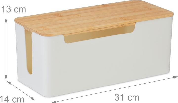 Produktbild Relaxdays Kabelbox