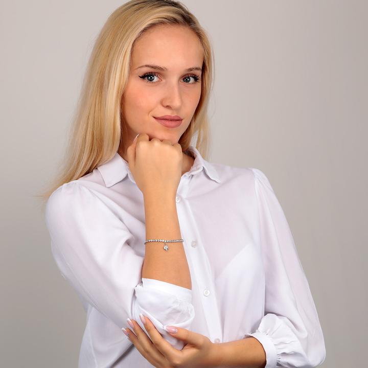 Produktbild La Petite Story Tennis Br Family Steel Crys+ (19 cm, Edelstahl)