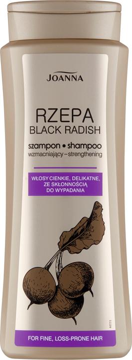 Actual product image Joanna Turnip Strengthening Shampoo for Thin Hair 400ml (400 ml, Liquid shampoo)