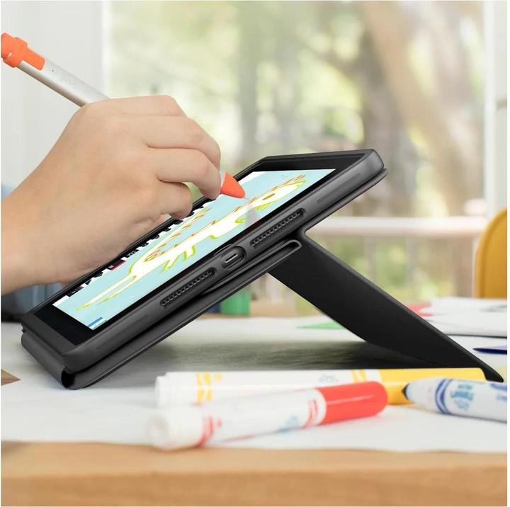 Image du produit Logitech folio robuste (DE, Apple iPad 2019 (7e génération), Apple iPad 2020 (8e génération), Apple iPad 2021 (9e génération))
