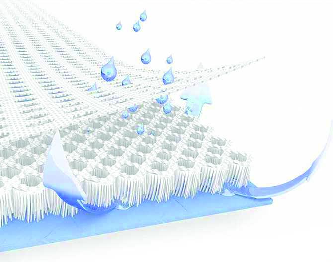 Actual product image Träumeland Airsafe 3D wetness protection pad 40x50 (40 x 50 cm)