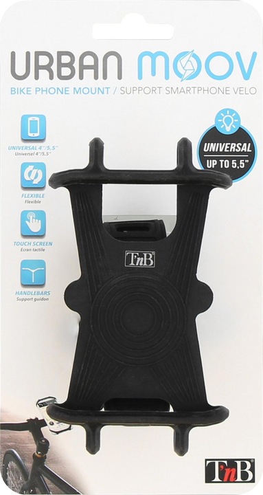 Image du produit T'nB URBAN MOOV Support pour téléphone, noir