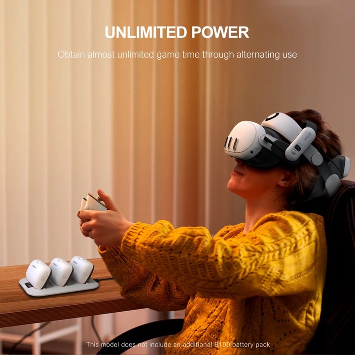 Actual product image Bobovr BD3 Charging Dock for B100 Battery