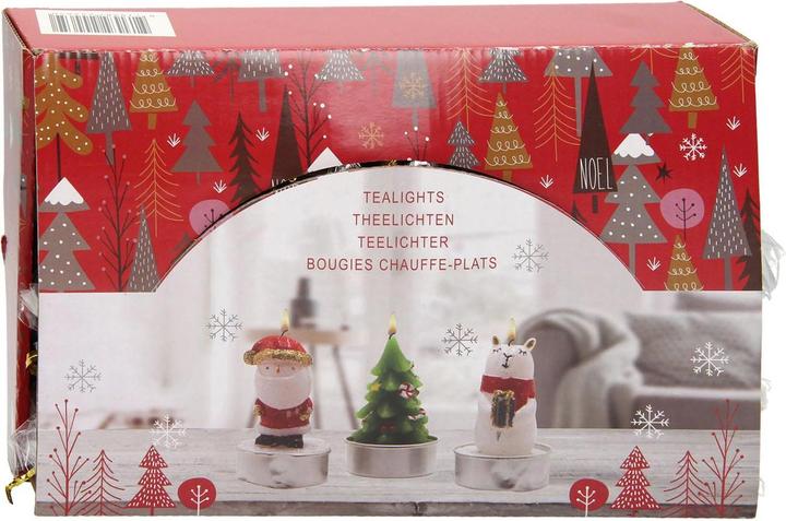 Produktbild Teelicht Weihnachten mit Figur, 24St.