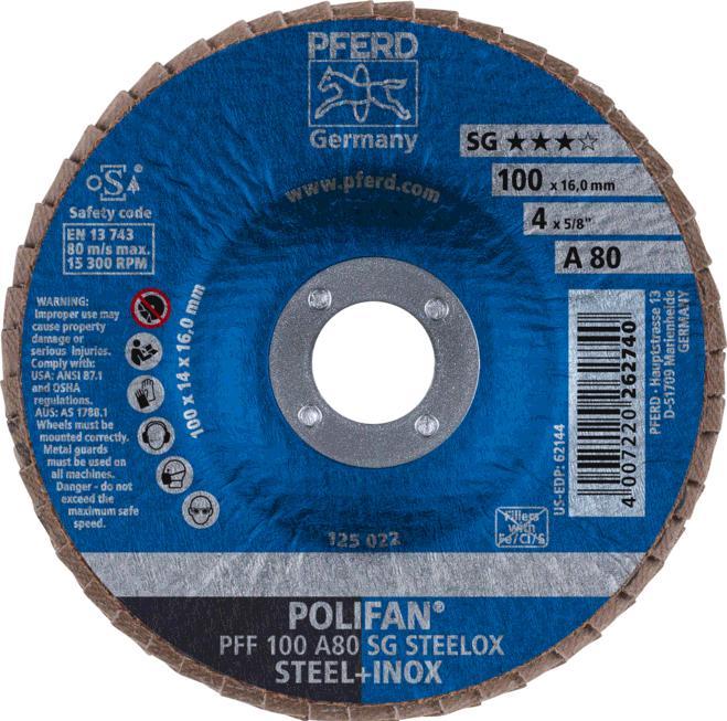 Actual product image Pferd POLIFAN® serrated lock washer PFF 100 A 80 SG/16.0 PU: 10 (80)
