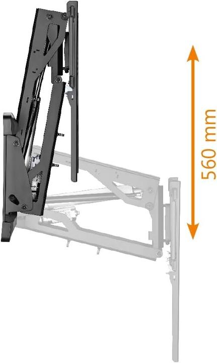 Actual product image myWall For screen sizes 43" - 90" (109 - 229 cm), load up to 50 kg, with wireless remote control and Tuya (Wall, 50 kg, 43" - 90")