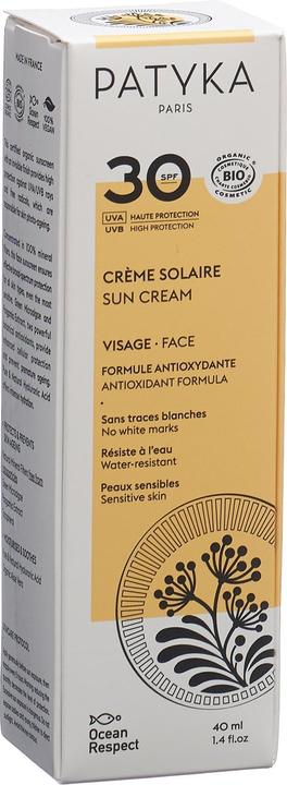 Immagine prodotto Patyka Crème Solaire Visage Protezione solare fattore 30 (Crema solare, SPF 30, 40 ml)