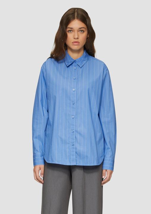 Produktbild S.Oliver Bluse Oversized-Hemdbluse mit Nadelstreifen (38)