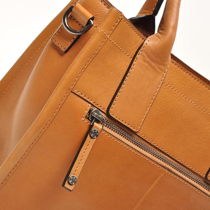 Actual product image Berba Dames Leren Handtas Icons 885-114 Cognac