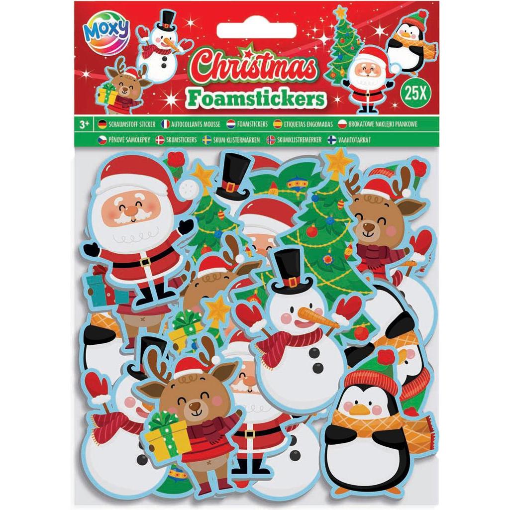 Grafix, Sticker, Weihnachtsschaumaufkleber