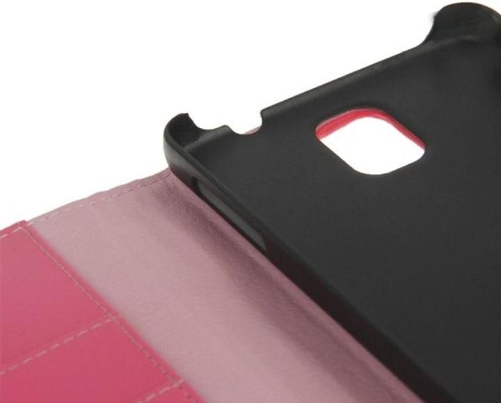 Produktbild König Design Schutzhülle (Flip Quer) für Handy Samsung Galaxy Note 3 N9000 pink (Samsung Galaxy Note 3 N9000)