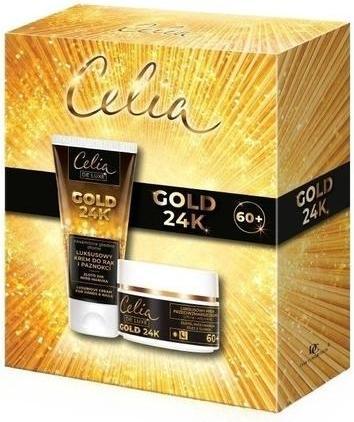 Actual product image Celia Celiaset De Luxe Gold 24k Anti-Wrinkle Cream Day And Night 50ml And Hand Cream 80ml (Facial care set)