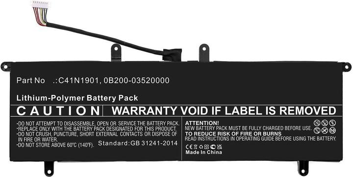 Image du produit CoreParts Batterie pour ordinateur portable Asus (4380 mAh)