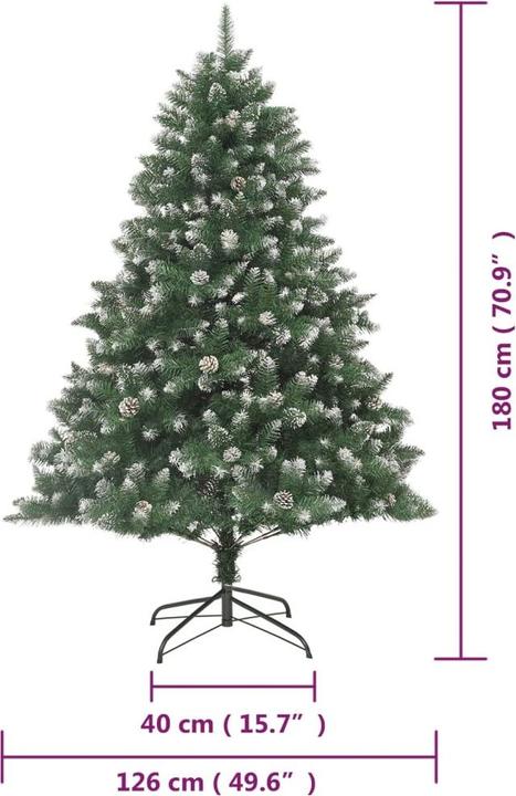 Produktbild vidaXL Weihnachtsbaum (180 cm)
