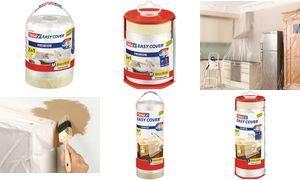 Actual product image tesa EASY COVER Premium masking film for painting work incl. dispenser (550 mm)