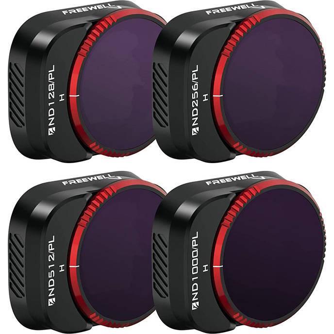 Freewell Set di 4 filtri per DJI Mini 3 Pro / Mini 3 (Filtri per droni, DJI Mini 3, DJI Mini 3 Pro), Accessori per drone