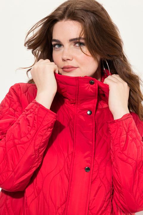 Produktbild Ulla Popken HYPRAR Steppjacke, 2-Wege-Zipper, Kapuze, recycelt (58)