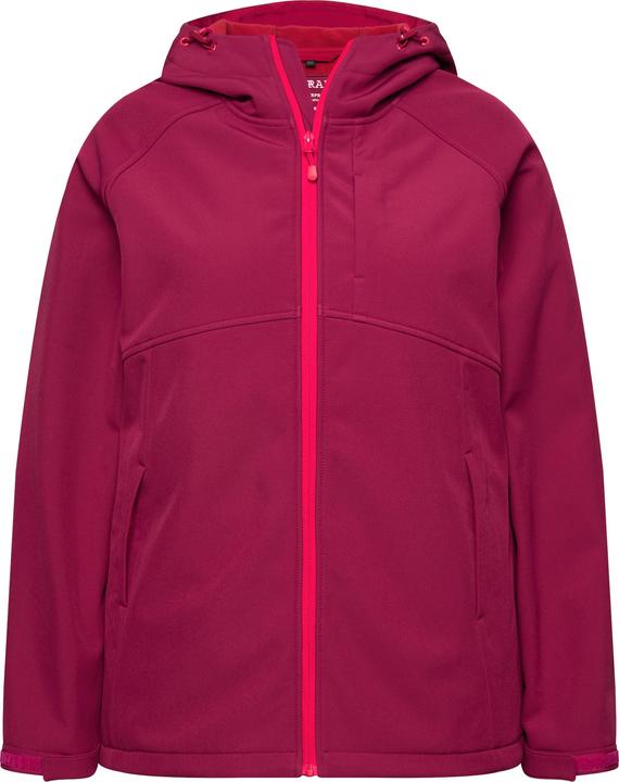 Immagine prodotto Ulla Popken Giacca in softshell con cappuccio, tasche con zip e linguetta a strappo (46, 48)