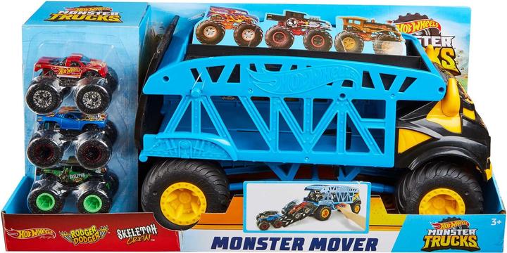 Productafbeelding Hot Wheels MONSTER TRUCKS MONSTER MOVER+3 TRUCKS Voertuig
