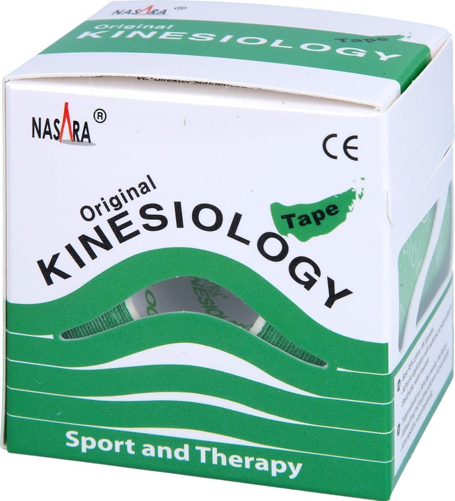 Actual product image Nasara Kinesiology tape 5cmx5m (5 m)