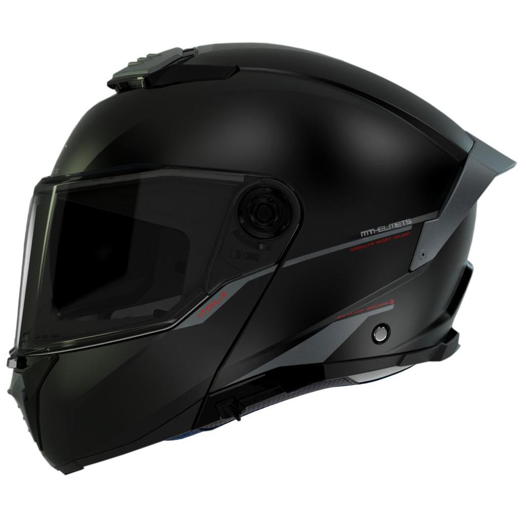 MT Helmets, Motorradhelm, Atom 2 SV (59 - 60 cm, L)