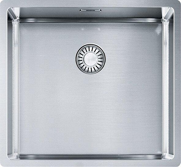 Actual product image Franke Box BXX 110-45/ BXX 210-45 Stainless steel 127.0671.567 (Fitted sink, Undermount sink, 45 cm)