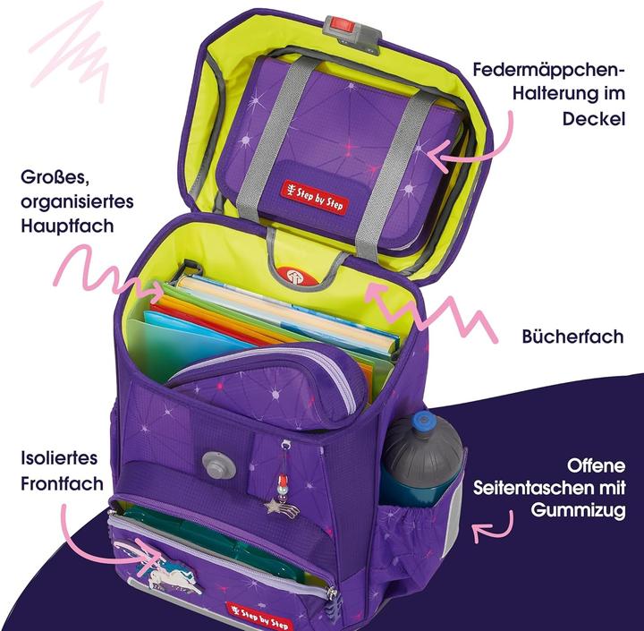 Produktbild Step by Step Ranzen-Set CLOUD, 5-teilig (19 l)