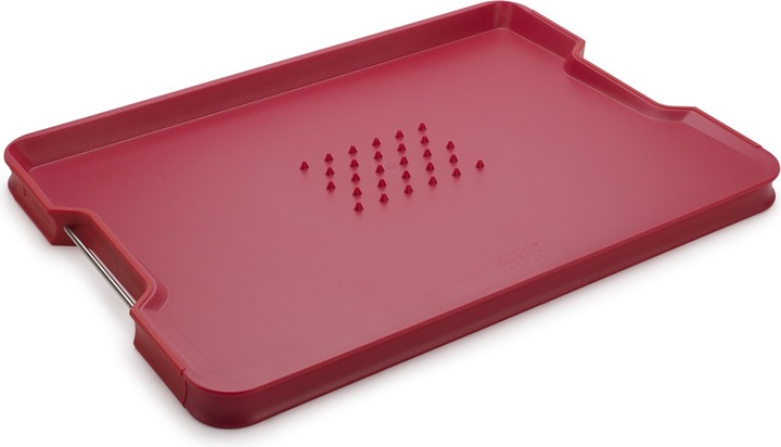 Produktbild Joseph Joseph Cut & Carve Plus Schneidebrett Gross - Rot
