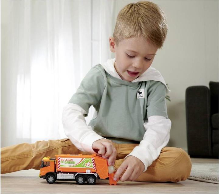 Actual product image Majorette Volvo Truck Garbage Collector