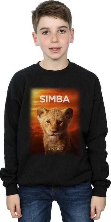Produktbild Disney The Lion King Movie Baby Simba Poster Sweatshirt Jungen (152, 158)