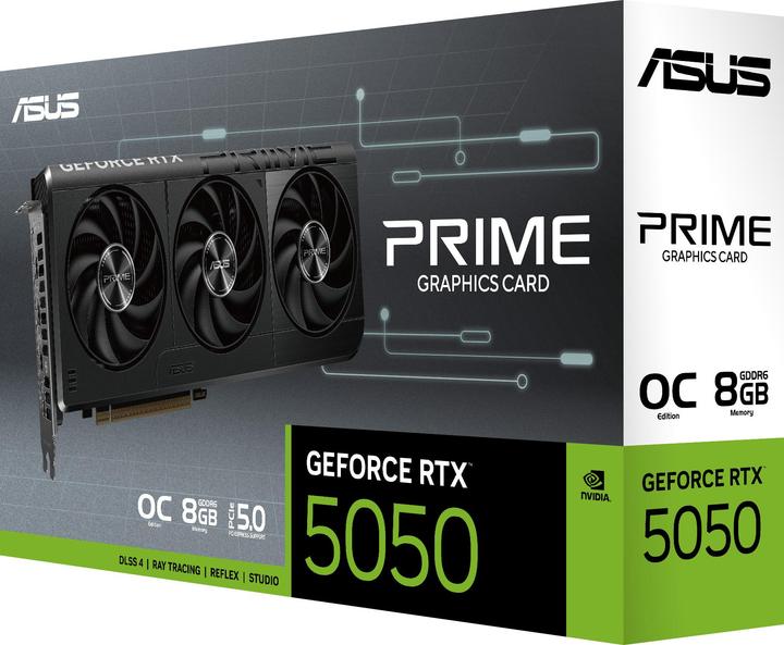 Image du produit ASUS Prime GeForce RTX 5050 OC (8 Go, GDDR6)