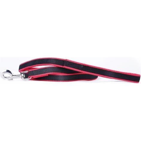 Thumbnail - Julius-K9 K9 Premium Jogging line, 1,3 m, sort/rød (Hund, Jogging), Halsband + Leine