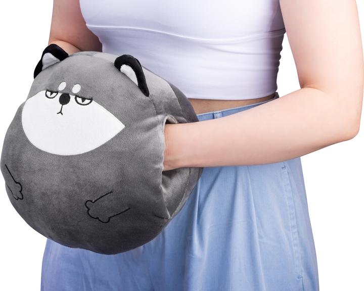 Immagine prodotto Milla & Måns Husky plush toy, 35 cm, grey (35 cm)