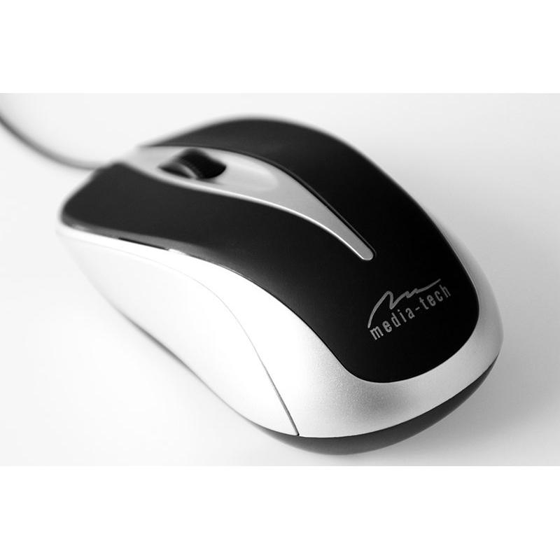 Thumbnail - Media-Tech LM-11 (Kabelgebunden), Maus, Silber