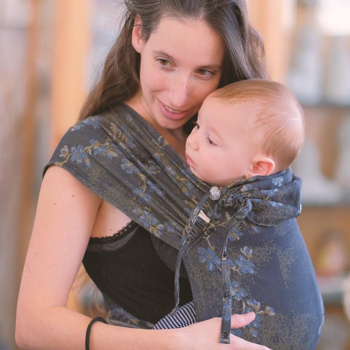 Actual product image Didymos DidyKlick 4u Blue Flower