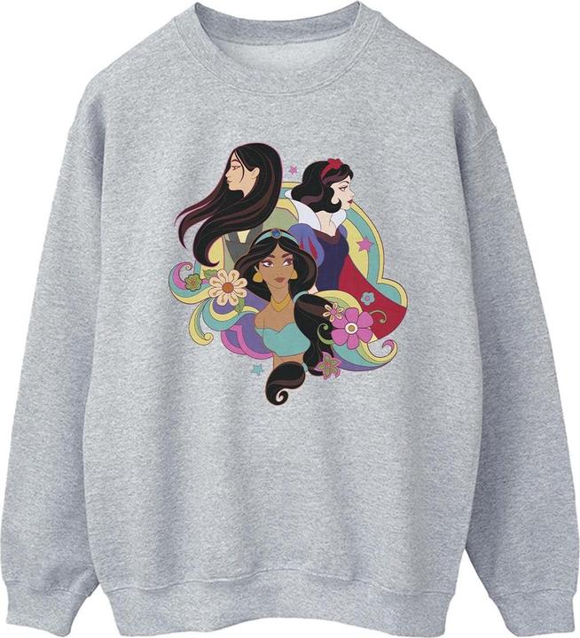 Actual product image Disney Mens Princess Mulan Jasmine Snow White Sweatshirt (L)