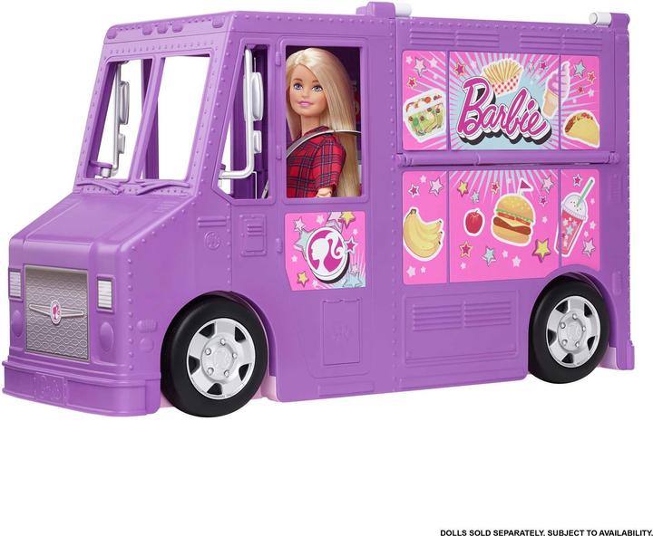 Image du produit Barbie Le Food Truck de Véhicule pour Poupée Mannequin - 3 ans et +