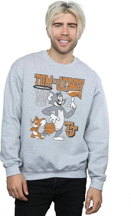 Actual product image Tom & Jerry Spinning Basketball Sweatshirt (M)