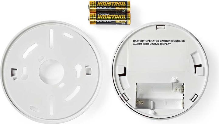 Produktbild Nedis Kohlenmonoxid-Alarm | Batteriebetrieben | Batterie Lebensdauer bis zu: 5 Jahre | Mit Testtast
