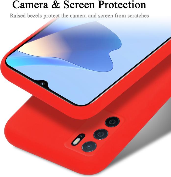 Image du produit Cadorabo TPU Liquid Silicone Case Housse pour Oppo A16s / A54s (Oppo A16s)