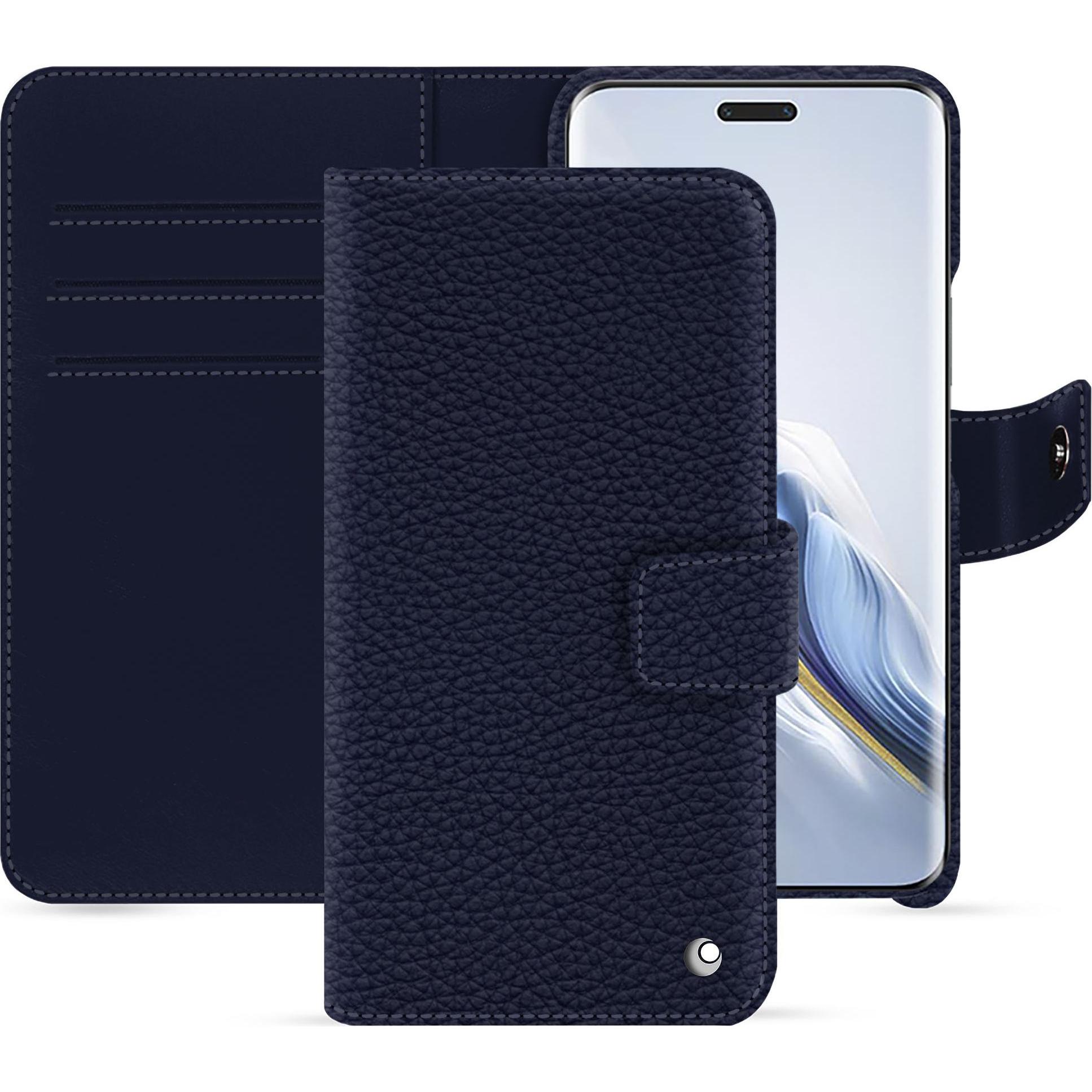 Noreve Lederschutzhülle Honor Magic6 Pro (Honor Magic6 Pro), Smartphone Hülle, Violett