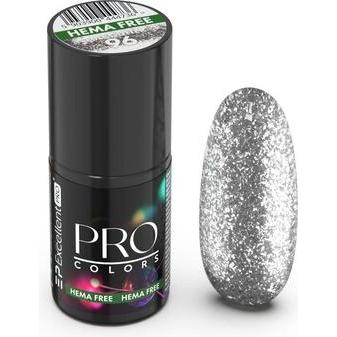 Excellent PRO, Smalto per unghie, Pro Colors Hema Free Hybrid Nail Polish 96 Full Glitter 7g (96 Full Glitter)