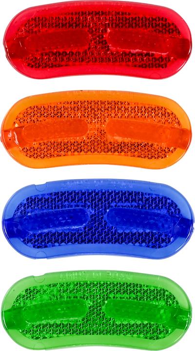 Image du produit Benson Jeu de réflecteurs de rayons velo ovale 4 pcs
